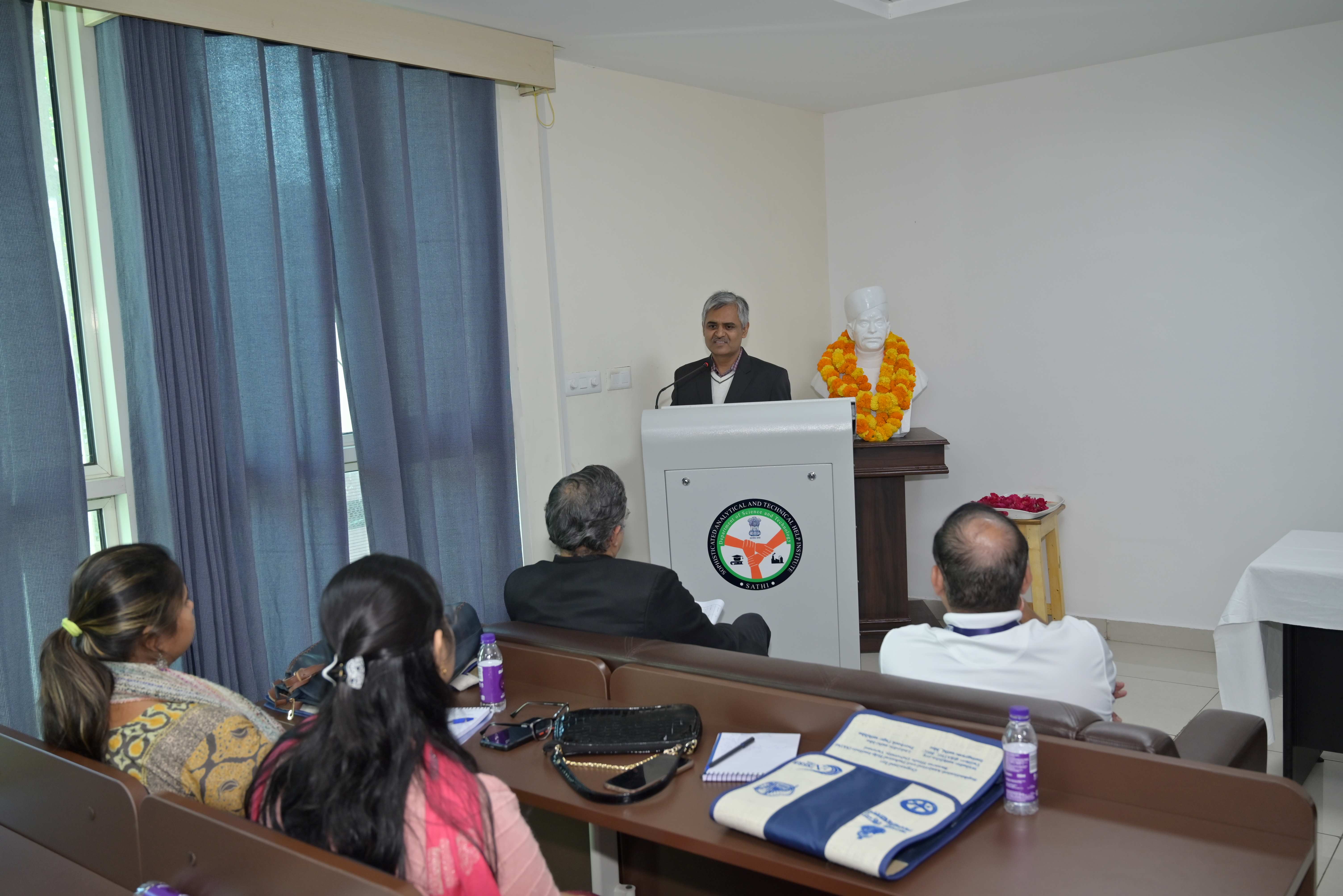 Chief Guest of Inaugural Ceremony - Mr. Abhay Thakur, Finance Officer, BHU
