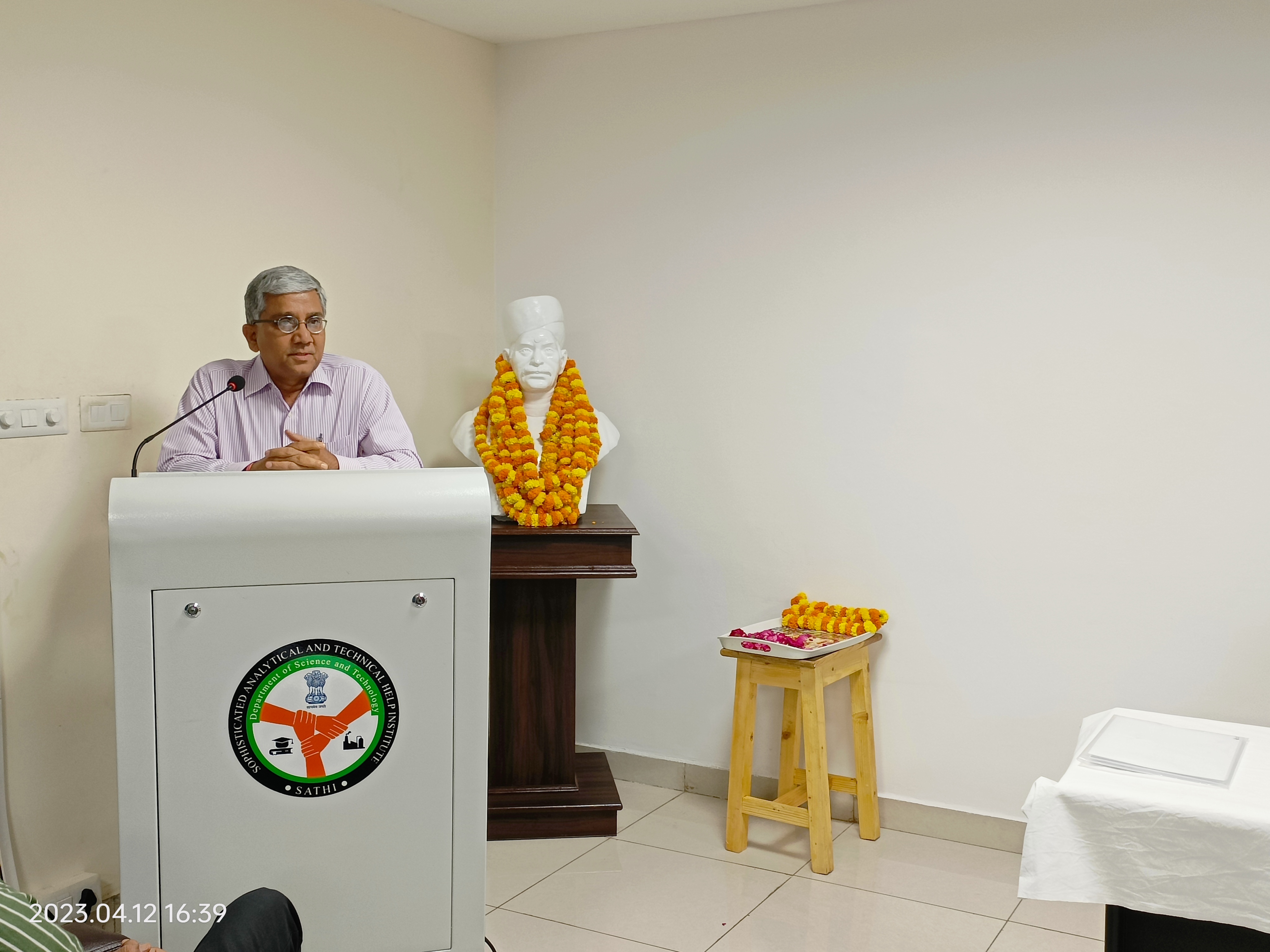 Valedictory Ceremony Presided by Prof. Anil K. Tripathi Coordinator, SATHI-BHU & Director Institute of Science, Banaras Hindu University 